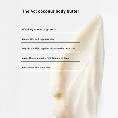 Coconut Massage Body Butter - The Act - Hallburg.ae